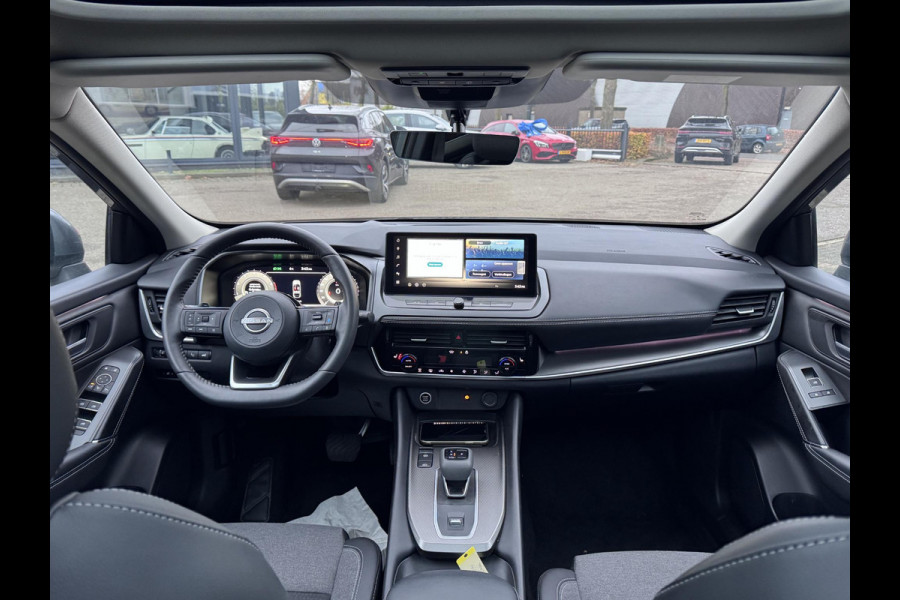 Nissan QASHQAI 1.3 MHEV Xtronic N-Connecta VAN: €37.900,- VOOR: €34.577,- UW EINDEJAARSVOORDEEL: €3.323,- | FABRIEKSGARANTIE| PANO| VOORRUITVERWARMING| STOEL + STUUR VERWARMING| 360 CAMERA| DODE HOEK| HEAD-UP| ELEK. ACHTERKLEP