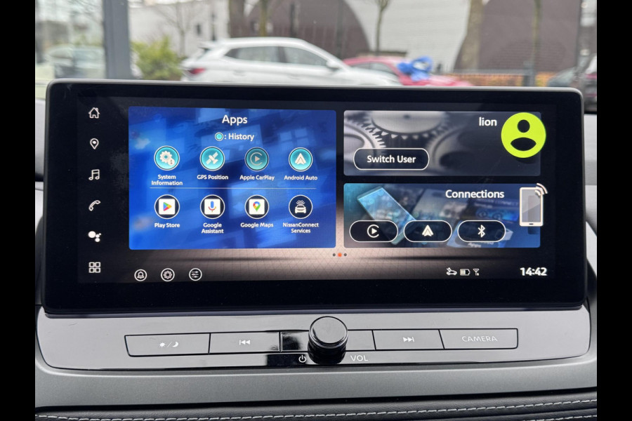 Nissan QASHQAI 1.3 MHEV Xtronic N-Connecta VAN: €37.900,- VOOR: €34.577,- UW EINDEJAARSVOORDEEL: €3.323,- | FABRIEKSGARANTIE| PANO| VOORRUITVERWARMING| STOEL + STUUR VERWARMING| 360 CAMERA| DODE HOEK| HEAD-UP| ELEK. ACHTERKLEP