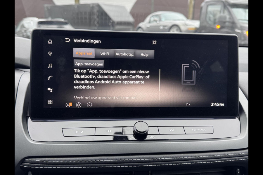 Nissan QASHQAI 1.3 MHEV Xtronic N-Connecta VAN: €37.900,- VOOR: €34.577,- UW EINDEJAARSVOORDEEL: €3.323,- | FABRIEKSGARANTIE| PANO| VOORRUITVERWARMING| STOEL + STUUR VERWARMING| 360 CAMERA| DODE HOEK| HEAD-UP| ELEK. ACHTERKLEP