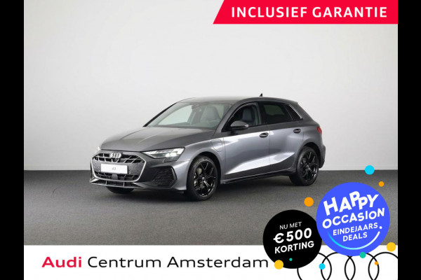 Audi A3 Sportback 40 TFSI e S edition 204pk | Verlengde garantie | Parkeercamera | Adaptieve cruise controle | Optiek pakket zwart Plus | Extra getint glas