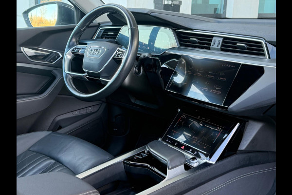 Audi e-tron 50 quattro Business edition Plus 71 kWh, panoramadak, leder, stoelverwarming, camera, NL auto met nap