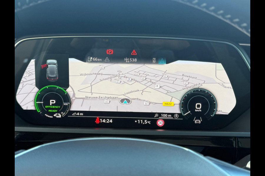 Audi e-tron 50 quattro Business edition Plus 71 kWh, panoramadak, leder, stoelverwarming, camera, NL auto met nap