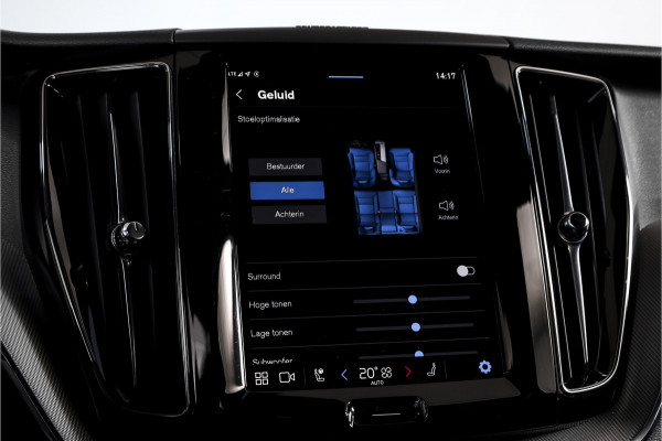 Volvo XC60 2.0 T8 Plug-in hybrid AWD Plus Black Edition | Elek. Trekhaak | S/K-Panodak | Harman/Kardon | Dig. Cockpit | Adapt. Cruise | Memory Stoelen | Elek. Klep | Stoel-+stuurverw. | 360 Camera | NAV+App. Connect | ECC | LM 21" | 0348