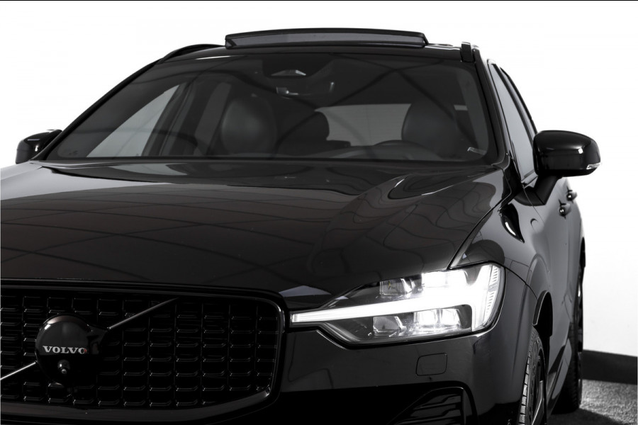Volvo XC60 2.0 T8 Plug-in hybrid AWD Plus Black Edition | Elek. Trekhaak | S/K-Panodak | Harman/Kardon | Dig. Cockpit | Adapt. Cruise | Memory Stoelen | Elek. Klep | Stoel-+stuurverw. | 360 Camera | NAV+App. Connect | ECC | LM 21" | 0348