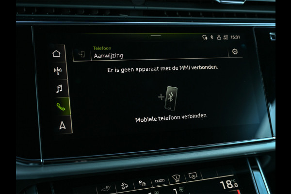 Audi Q8 60 TFSI e Quattro Competition · Keyless · B&O Sound · Soft Close · 360 Camera · Stuurverwarming · Panoramadak · Head-up · Alcant