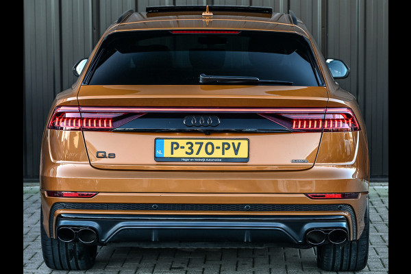 Audi Q8 60 TFSI e Quattro Competition · Keyless · B&O Sound · Soft Close · 360 Camera · Stuurverwarming · Panoramadak · Head-up · Alcant
