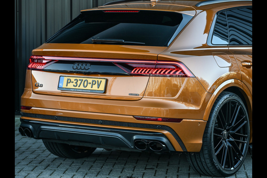 Audi Q8 60 TFSI e Quattro Competition · Keyless · B&O Sound · Soft Close · 360 Camera · Stuurverwarming · Panoramadak · Head-up · Alcant