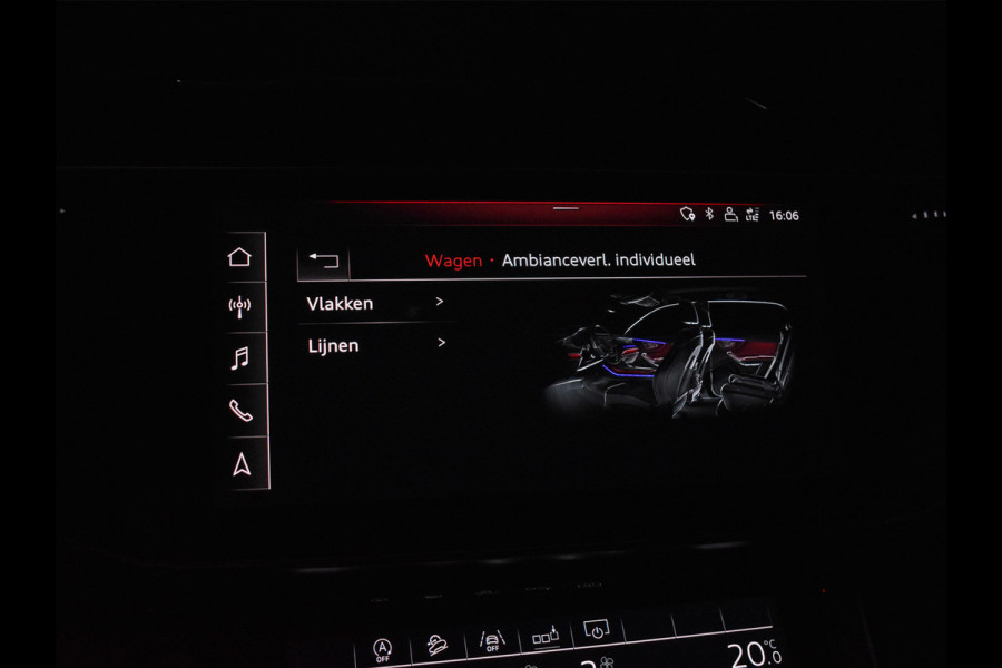 Audi Q8 60 TFSI e Quattro Competition · Keyless · B&O Sound · Soft Close · 360 Camera · Stuurverwarming · Panoramadak · Head-up · Alcant