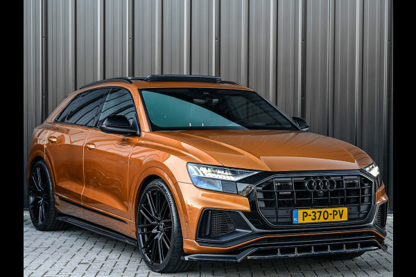 Audi Q8 60 TFSI e Quattro Competition · Keyless · B&O Sound · Soft Close · 360 Camera · Stuurverwarming · Panoramadak · Head-up · Alcant
