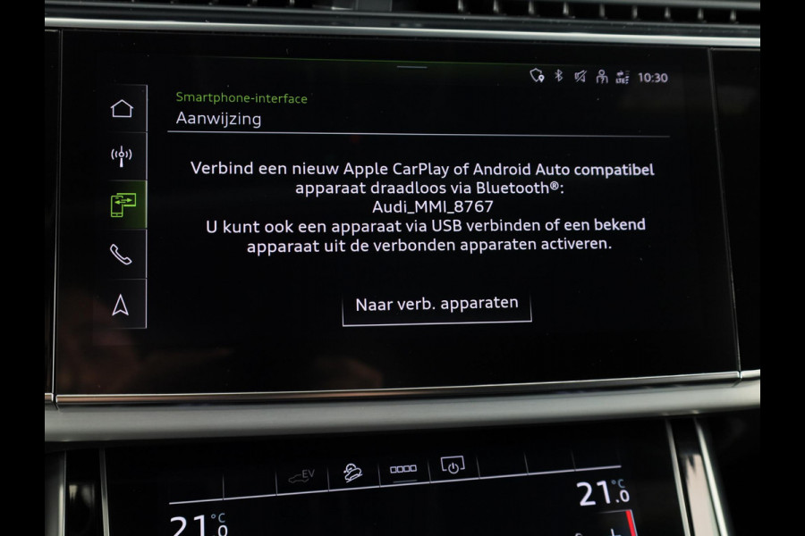 Audi Q7 55 TFSI e quattro Pro Line S 340pk | Panoramadak | Verlengde garantie | Adaptieve cruise controle | Verwarmbare voorstoelen en achterbank