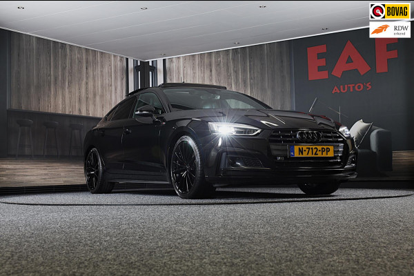 Audi A5 Sportback 2.0 TFSI S Line / AUT /190 Pk / Virtual Cockpit / ACC / Open Panoramadak / Navi / Led / Pdc / 19 Inch / Trekhaak