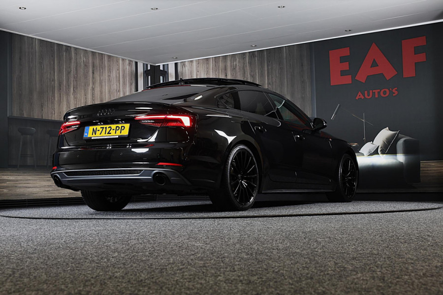 Audi A5 Sportback 2.0 TFSI S Line / AUT /190 Pk / Virtual Cockpit / ACC / Open Panoramadak / Navi / Led / Pdc / 19 Inch / Trekhaak