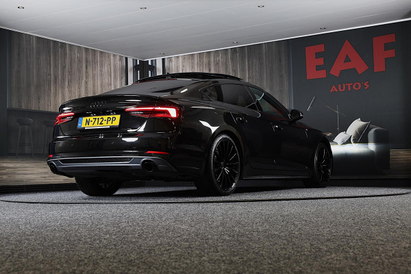 Audi A5 Sportback 2.0 TFSI S Line / AUT /190 Pk / Virtual Cockpit / ACC / Open Panoramadak / Navi / Led / Pdc / 19 Inch / Trekhaak