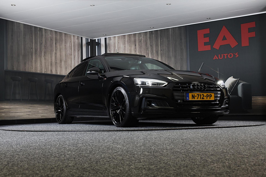 Audi A5 Sportback 2.0 TFSI S Line / AUT /190 Pk / Virtual Cockpit / ACC / Open Panoramadak / Navi / Led / Pdc / 19 Inch / Trekhaak