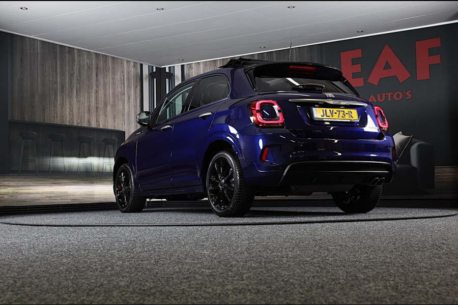 Fiat 500X 1.5 Hybrid RED Cabrio / Acc / Lane Assist / Dode Hoek / Camera / Navi / Ecc / Elek Pakket / Led / Pdc / 18 Inch