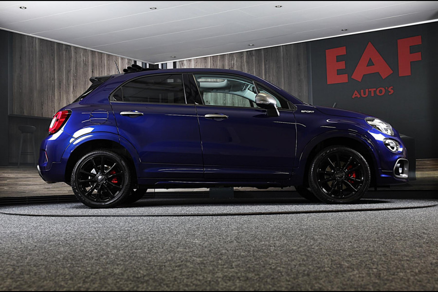 Fiat 500X 1.5 Hybrid RED Cabrio / Acc / Lane Assist / Dode Hoek / Camera / Navi / Ecc / Elek Pakket / Led / Pdc / 18 Inch