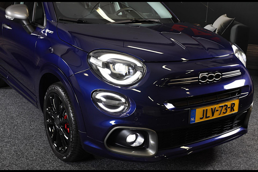 Fiat 500X 1.5 Hybrid RED Cabrio / Acc / Lane Assist / Dode Hoek / Camera / Navi / Ecc / Elek Pakket / Led / Pdc / 18 Inch