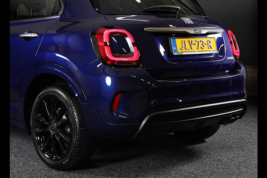 Fiat 500X 1.5 Hybrid RED Cabrio / Acc / Lane Assist / Dode Hoek / Camera / Navi / Ecc / Elek Pakket / Led / Pdc / 18 Inch