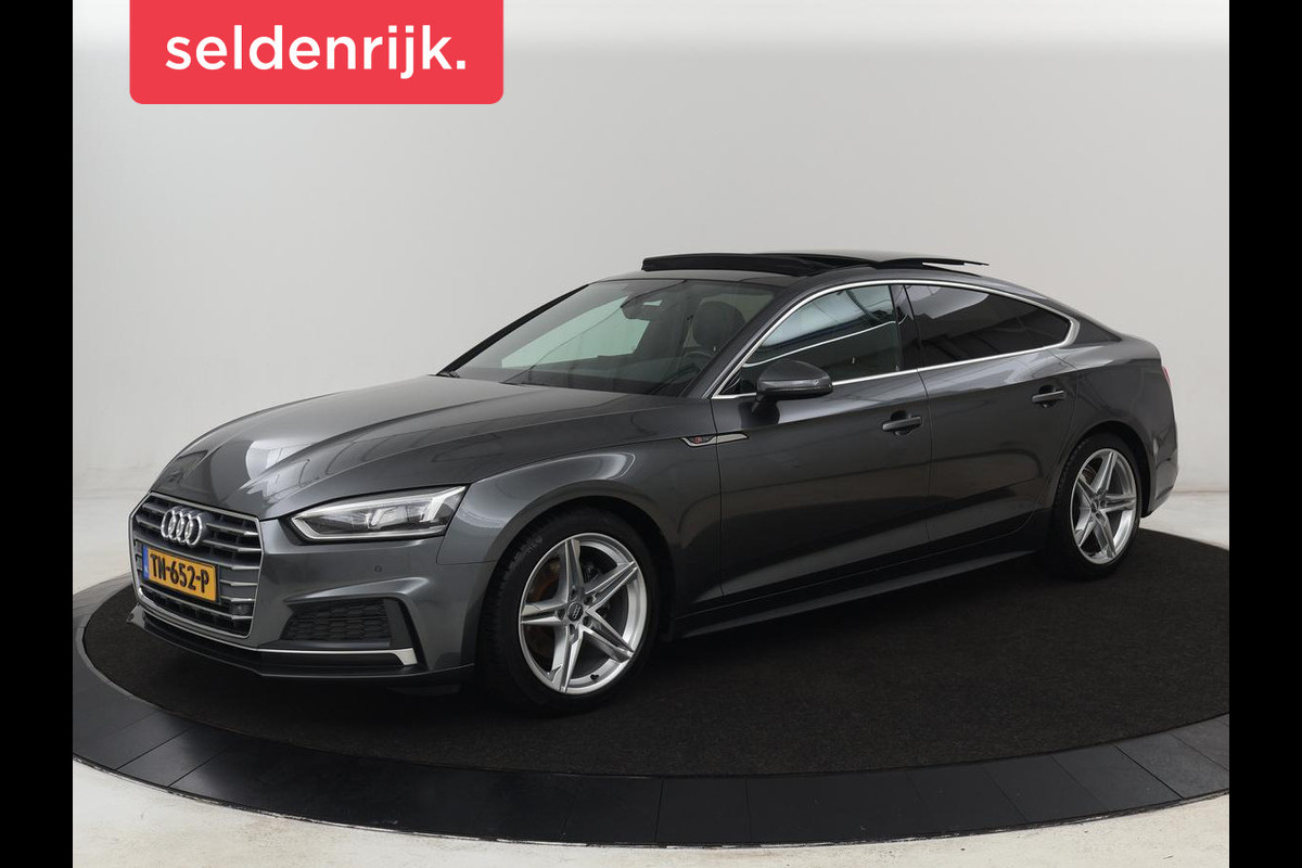 Audi A5 2.0 TFSI MHEV Sport S-line Edition | Panoramadak | Leder | Stoelverwarming | Camera | Memory | Navigatie | Full LED | Climate control | Bluetooth | Cruise control
