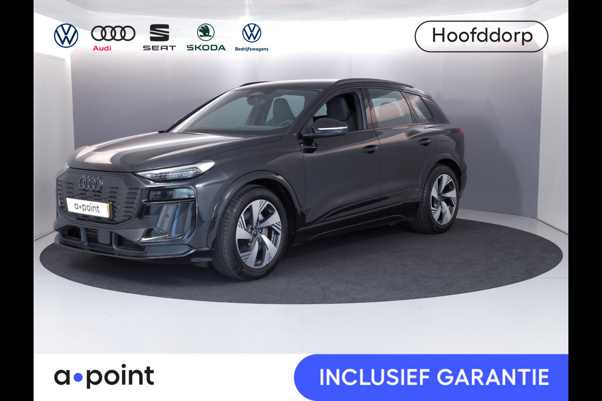 Audi Q6 S Edition e-tron perf 225kW/306pk 100Kwh Hatchback Audi Q6 e-tron S edition performance 100 kWh Omgevingscamera's, adaptive cruise control, ledkoplampen plus, stoelverwarming voor en achter, comfortpakket