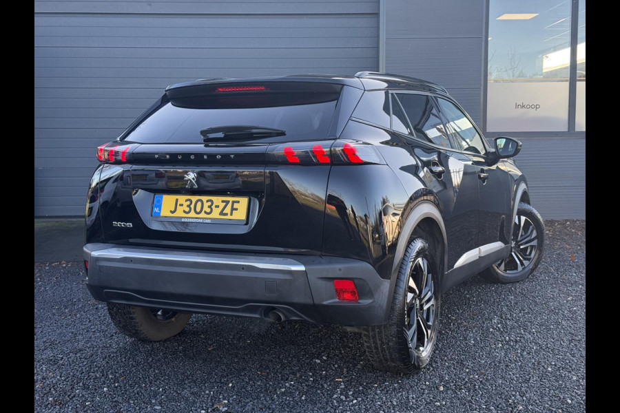 Peugeot 2008 1.2 PureTech Blue Lease Allure 1e Eigenaar,Camera,Navi,Clima,Cruise,Halfleder,6 Bak,Pdc V+A,Lm velgen,Apk tot 11-2026