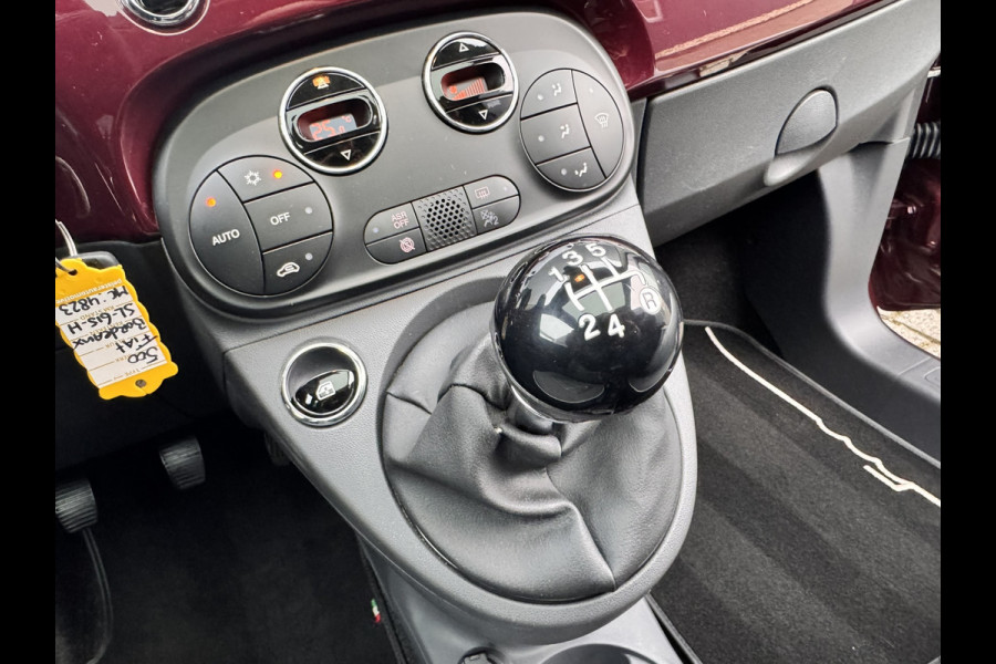 Fiat 500 0.9 TwinAir Turbo Lounge | Navigatie | Panorama | Cruise control | Airco