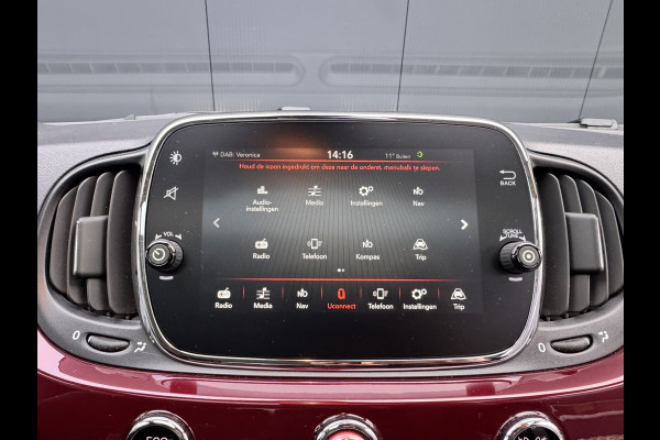 Fiat 500 0.9 TwinAir Turbo Lounge | Navigatie | Panorama | Cruise control | Airco
