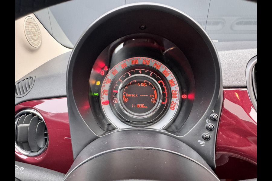 Fiat 500 0.9 TwinAir Turbo Lounge | Navigatie | Panorama | Cruise control | Airco