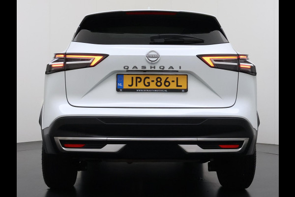 Nissan QASHQAI 1.3 MHEV Xtronic N-Connecta | FABRIEKSGARANTIE| PANO| VOORRUITVERWARMING| STOEL + STUUR VERWARMING| 360 CAMERA| DODE HOEK| HEAD-UP| ELEK. ACHTERKLEP