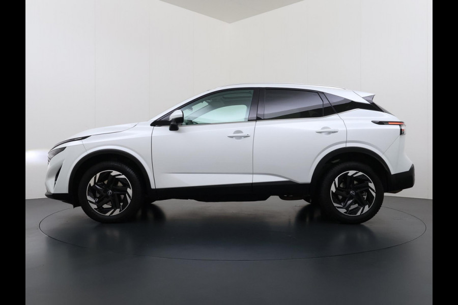 Nissan QASHQAI 1.3 MHEV Xtronic N-Connecta | FABRIEKSGARANTIE| PANO| VOORRUITVERWARMING| STOEL + STUUR VERWARMING| 360 CAMERA| DODE HOEK| HEAD-UP| ELEK. ACHTERKLEP
