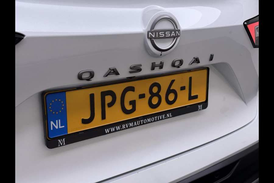 Nissan QASHQAI 1.3 MHEV Xtronic N-Connecta | FABRIEKSGARANTIE| PANO| VOORRUITVERWARMING| STOEL + STUUR VERWARMING| 360 CAMERA| DODE HOEK| HEAD-UP| ELEK. ACHTERKLEP