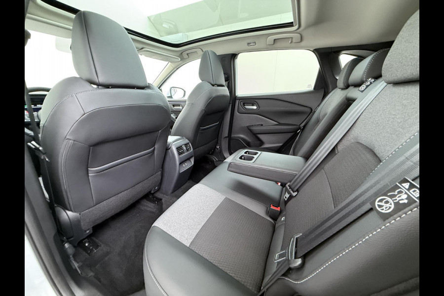 Nissan QASHQAI 1.3 MHEV Xtronic N-Connecta | FABRIEKSGARANTIE| PANO| VOORRUITVERWARMING| STOEL + STUUR VERWARMING| 360 CAMERA| DODE HOEK| HEAD-UP| ELEK. ACHTERKLEP