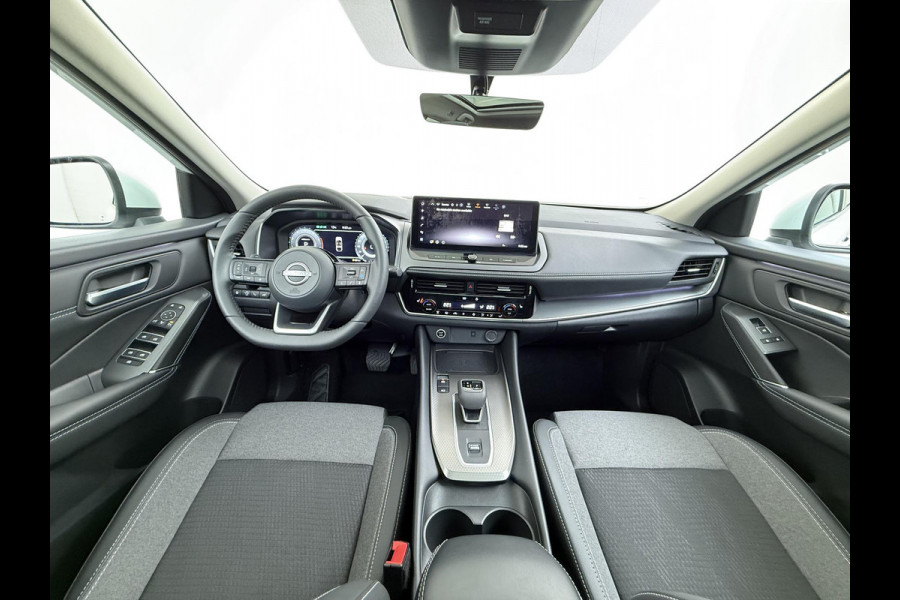 Nissan QASHQAI 1.3 MHEV Xtronic N-Connecta | FABRIEKSGARANTIE| PANO| VOORRUITVERWARMING| STOEL + STUUR VERWARMING| 360 CAMERA| DODE HOEK| HEAD-UP| ELEK. ACHTERKLEP