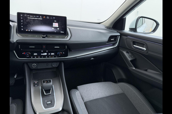 Nissan QASHQAI 1.3 MHEV Xtronic N-Connecta | FABRIEKSGARANTIE| PANO| VOORRUITVERWARMING| STOEL + STUUR VERWARMING| 360 CAMERA| DODE HOEK| HEAD-UP| ELEK. ACHTERKLEP