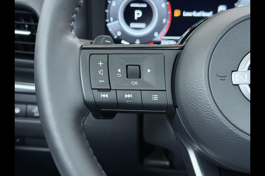 Nissan QASHQAI 1.3 MHEV Xtronic N-Connecta | FABRIEKSGARANTIE| PANO| VOORRUITVERWARMING| STOEL + STUUR VERWARMING| 360 CAMERA| DODE HOEK| HEAD-UP| ELEK. ACHTERKLEP