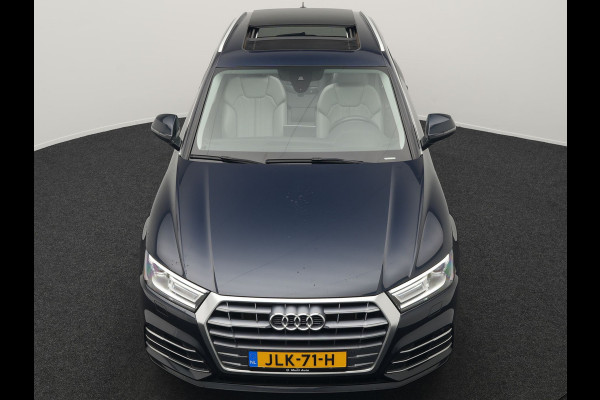 Audi Q5 50 TFSI e quattro S Line Plug In Hybrid 299pk Dealer O.H. PHEV | Panodak | 20"L.M Rotor | Apple Carplay | Lederen Sportstoelen Verwarmd | Keyless | Navigatie | Virtual |