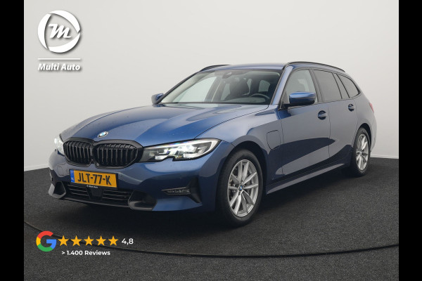 BMW 3 Serie Touring 330e Sportline Plug In Hybrid 293pk Dealer O.H PHEV | Adaptive Cruise | Apple Carplay | Lederen Sportstoelen Verwarmd | Blis | Lane Assist | Front Assist | Navigatie | Virtual | DAB |