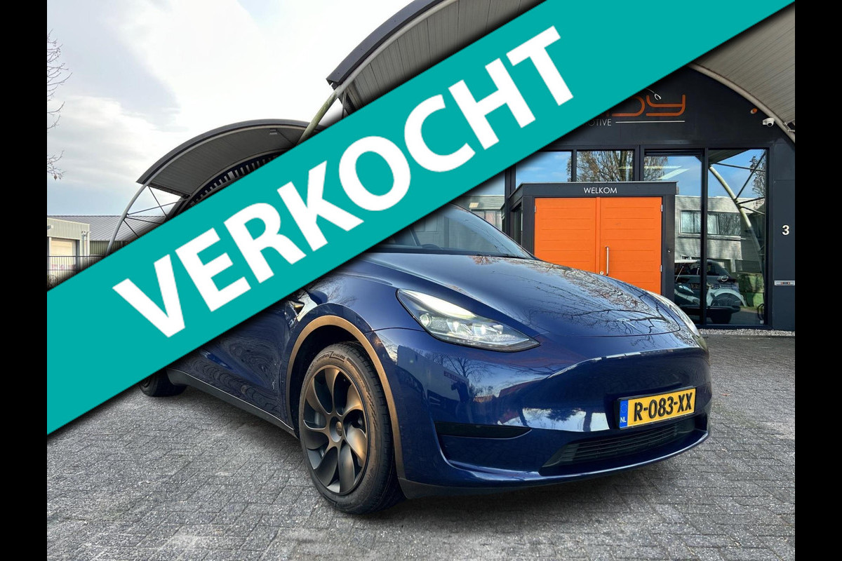 Tesla Model Y RWD 58 kWh 95% SOH Trekhaak BTW Auto 1e EIG Rijklaarprijs!