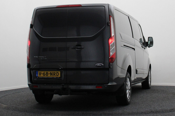 Ford Transit Custom 300 2.0 TDCI L2H1 DC 2x Schuifdeur, Leer, Camera, Cruise, Apple Carplay, PDC, Trekhaak, 16''