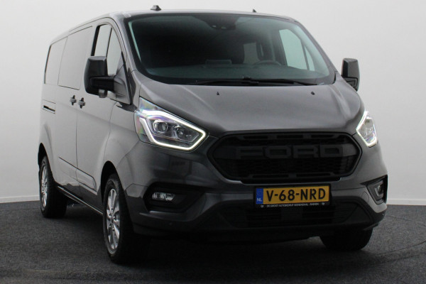 Ford Transit Custom 300 2.0 TDCI L2H1 DC 2x Schuifdeur, Leer, Camera, Cruise, Apple Carplay, PDC, Trekhaak, 16''