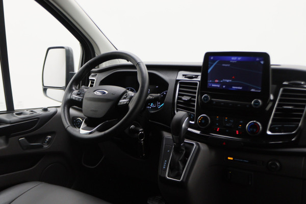 Ford Transit Custom 300 2.0 TDCI L2H1 DC 2x Schuifdeur, Leer, Camera, Cruise, Apple Carplay, PDC, Trekhaak, 16''
