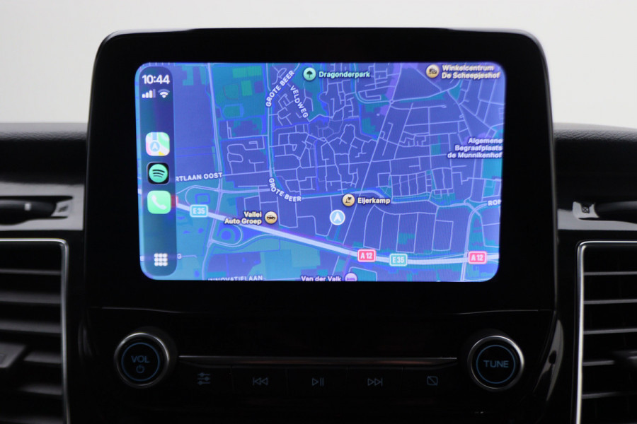 Ford Transit Custom 300 2.0 TDCI L2H1 DC 2x Schuifdeur, Leer, Camera, Cruise, Apple Carplay, PDC, Trekhaak, 16''