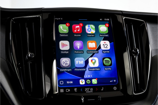 Volvo XC60 2.0 T6 Plug-in hybrid AWD Plus Black Edition | S/K-Panodak | Dig. Cockpit | Adapt. Cruise | Memory Stoelen | Elek. Klep | Stoel-+stuurverw. | 360 Camera | NAV+App. Connect | ECC | LM 21" | 2762