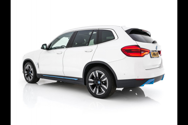 BMW iX3 Executive 80 kWh [ 3-Fase ] { SOH-96% } (INCL.BTW) Aut. *PANO | FULL-LEATHER | ADAPTIVE-CRUISE | FULL-LED | BLIND-SPOT | MEMORY-PACK | DIGI-COCKPIT | HEATED-COMFORTSEATS | CAMERA | DAB+ | NAVI-FULLMAP | 19''ALU*