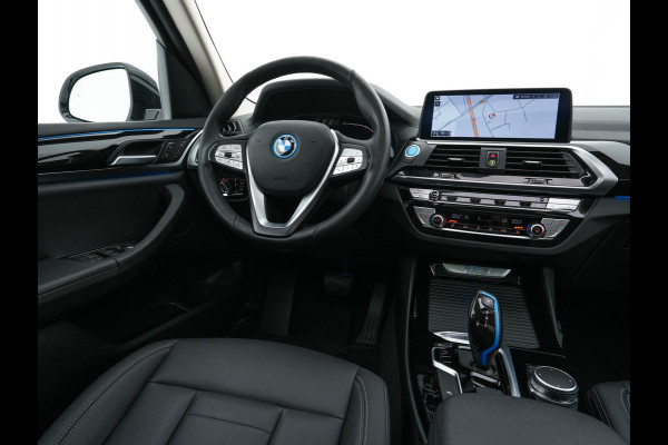 BMW iX3 Executive 80 kWh [ 3-Fase ] { SOH-96% } (INCL.BTW) Aut. *PANO | FULL-LEATHER | ADAPTIVE-CRUISE | FULL-LED | BLIND-SPOT | MEMORY-PACK | DIGI-COCKPIT | HEATED-COMFORTSEATS | CAMERA | DAB+ | NAVI-FULLMAP | 19''ALU*