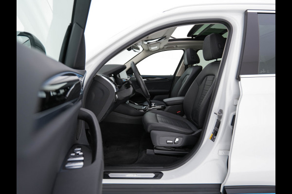 BMW iX3 Executive 80 kWh [ 3-Fase ] { SOH-96% } (INCL.BTW) Aut. *PANO | FULL-LEATHER | ADAPTIVE-CRUISE | FULL-LED | BLIND-SPOT | MEMORY-PACK | DIGI-COCKPIT | HEATED-COMFORTSEATS | CAMERA | DAB+ | NAVI-FULLMAP | 19''ALU*
