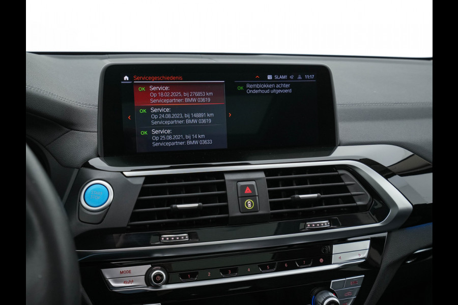 BMW iX3 Executive 80 kWh [ 3-Fase ] { SOH-96% } (INCL.BTW) Aut. *PANO | FULL-LEATHER | ADAPTIVE-CRUISE | FULL-LED | BLIND-SPOT | MEMORY-PACK | DIGI-COCKPIT | HEATED-COMFORTSEATS | CAMERA | DAB+ | NAVI-FULLMAP | 19''ALU*