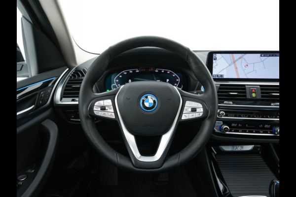 BMW iX3 Executive 80 kWh [ 3-Fase ] { SOH-96% } (INCL.BTW) Aut. *PANO | FULL-LEATHER | ADAPTIVE-CRUISE | FULL-LED | BLIND-SPOT | MEMORY-PACK | DIGI-COCKPIT | HEATED-COMFORTSEATS | CAMERA | DAB+ | NAVI-FULLMAP | 19''ALU*