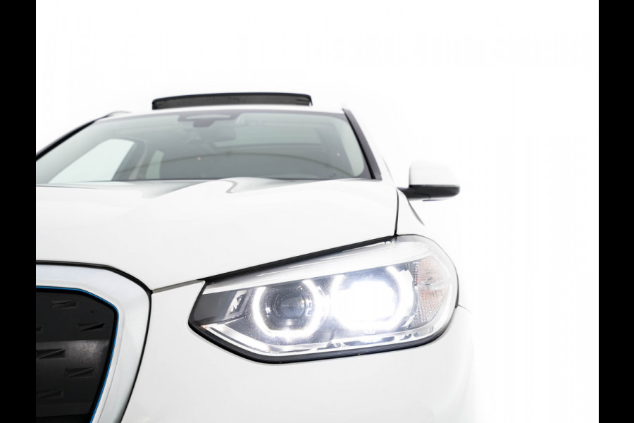 BMW iX3 Executive 80 kWh [ 3-Fase ] { SOH-96% } (INCL.BTW) Aut. *PANO | FULL-LEATHER | ADAPTIVE-CRUISE | FULL-LED | BLIND-SPOT | MEMORY-PACK | DIGI-COCKPIT | HEATED-COMFORTSEATS | CAMERA | DAB+ | NAVI-FULLMAP | 19''ALU*
