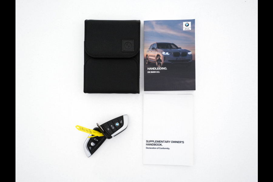 BMW iX3 Executive 80 kWh [ 3-Fase ] { SOH-96% } (INCL.BTW) Aut. *PANO | FULL-LEATHER | ADAPTIVE-CRUISE | FULL-LED | BLIND-SPOT | MEMORY-PACK | DIGI-COCKPIT | HEATED-COMFORTSEATS | CAMERA | DAB+ | NAVI-FULLMAP | 19''ALU*